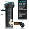 arendo Protein Shaker Bottle, BPA-Free with Mixball, 800ml, Leakproof, Perfect