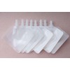 SOWAKA 10 Pcs Portable Fluid Bags with Sticker 30 ML