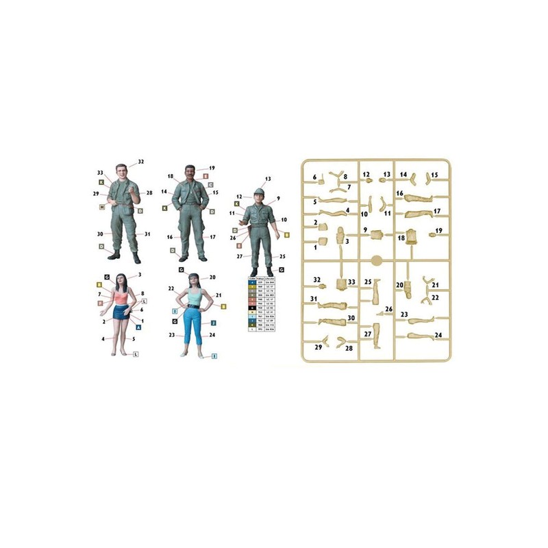 Masterbox 35185 Model Kit, Various, Mittel