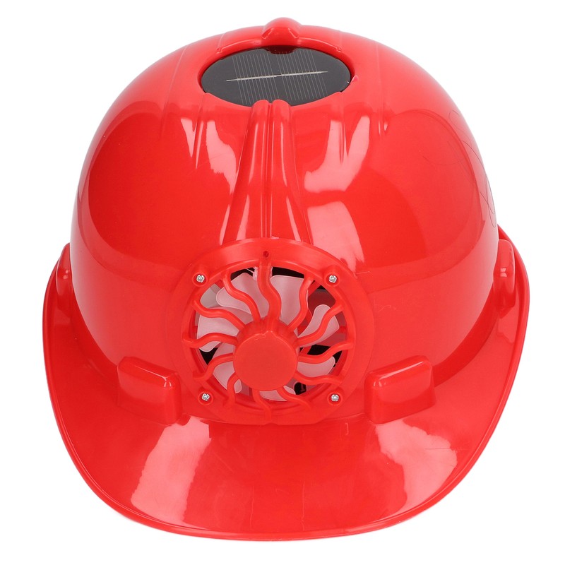 Hard Hat with Solar Fan Plastic Ventilated Safety Helmet Breathable