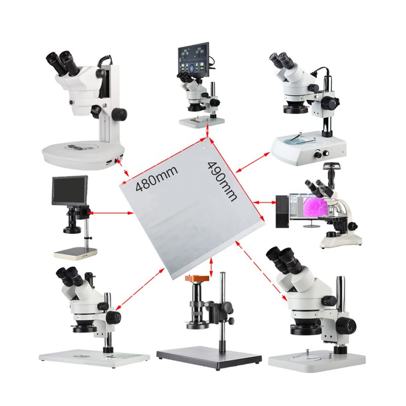 Microscope Dust Cover, 480 x 490 mm Plastic Dust Cover,
