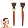 TVETE Foundation Brush, Liquid Foundation Brush, Flat Type, 2 Pieces,