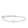 Thomas Sabo A1990 Clover Leaf Bracelet 925 Sterling Silver, Sterling