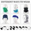Cozypower 100 Pcs Paisley Neck Gaiter Bulk Seamless Bandanas Face
