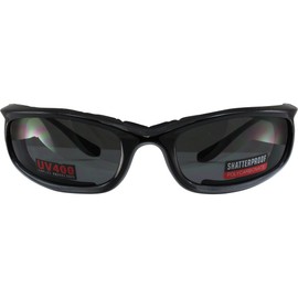 Global Vision Eyewear Shadow Sunglasses, Smoke Tint Lens