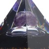 Positive Energy Pyramid 6cm Star Sky Tai Chi Healing Crystal