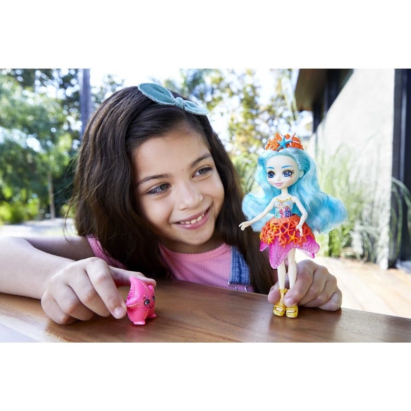ROYAL ENCHANTIMALS OCEAN KINGDOM STARIA STARFISH & BEAMY Doll