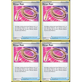 Pokémon Escape Rope 125/163 Battle Styles Trainer Card Playset 4X