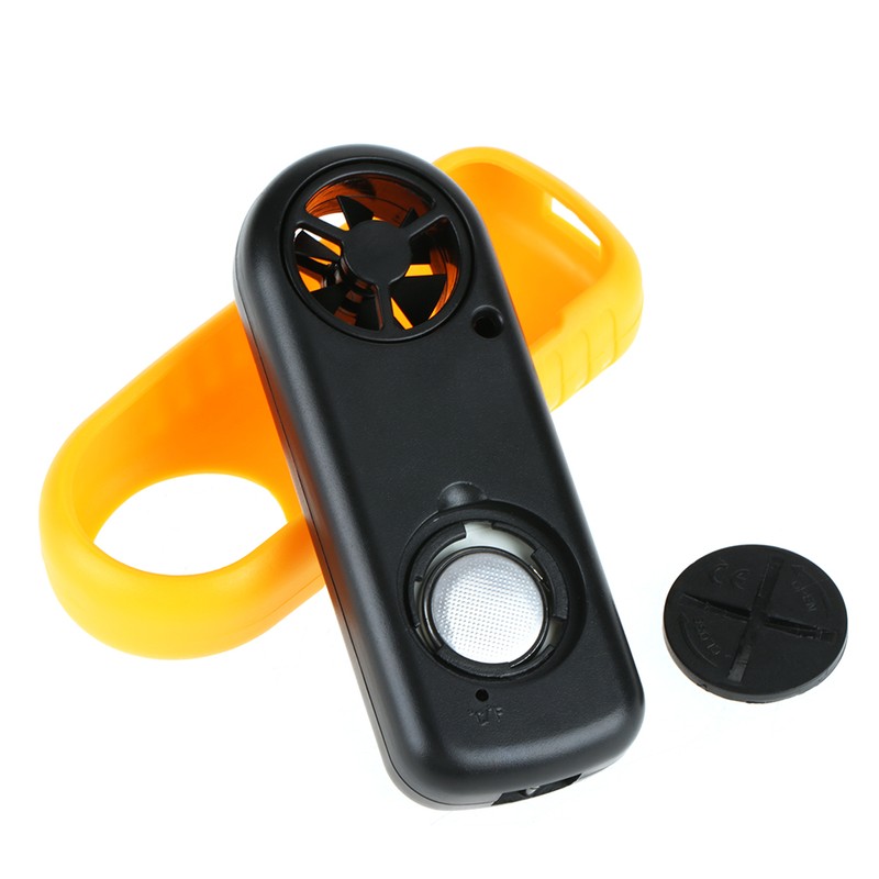 Portable Digital Anemometer Wind Speed Gauge Air Flow Speed Temperature