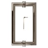 C.R. LAURENCE MT8X8PN CRL Polished Nickel 8" MT Series Round