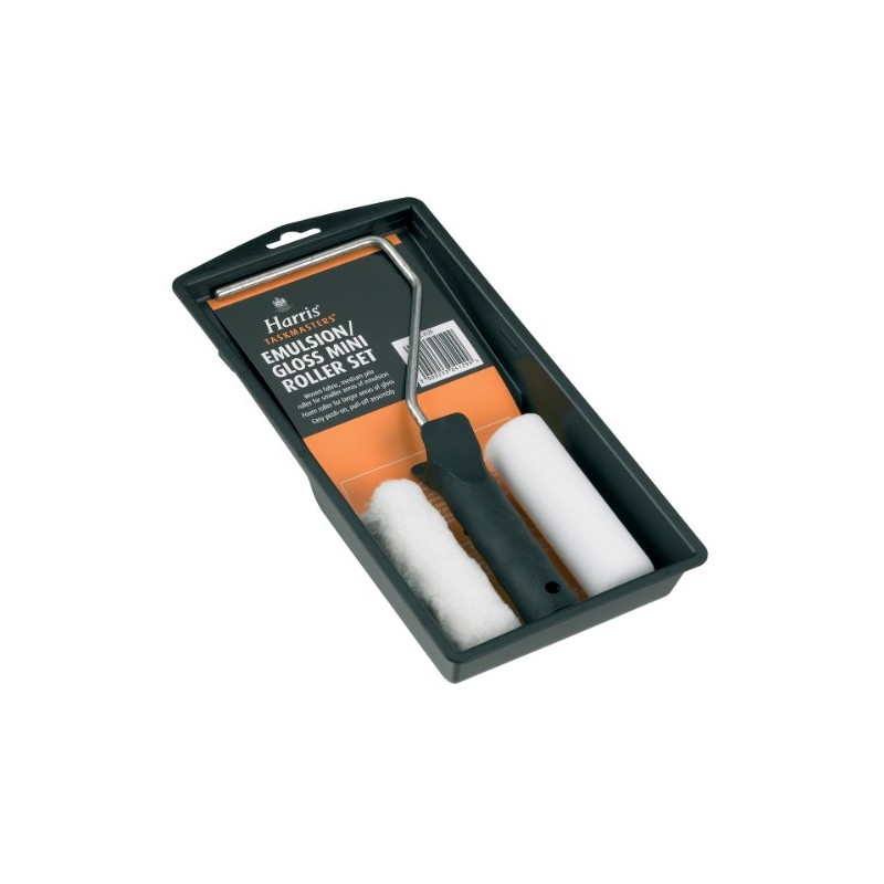 Harris 4129 4" Mini Gloss & Emulsion Roller Set, Multi