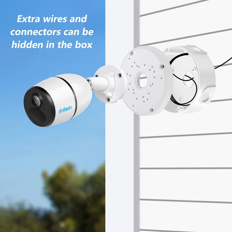 Plastic Housing Waterproof Junction Box, Junction Box Kit, with White