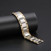 Double Strength Titanium Steel Magnetic Therapy Lose Weight Bracelet for