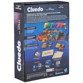 Cluedo Theft at the Museum - Ermittlungsspiel im Escape Game-Stil - kooperatives Familien-Brettspiel - ab 10 Jahren - 1 bis 6 Spieler