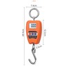 Electronic Hook Scale 200kg Small Orange Wireless Industrial Fishing Scale