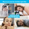 PYS 2 Pack Blue Light Screen Protector Laptop 13.3 Inch,