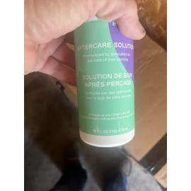 Claire Pierced by Claire's Aftercare Solution, 16 oz. The Care of Your Piercing New