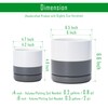 D'vine Dev 4.7 Inch & 6.5 Inch Ceramic Planter Pots
