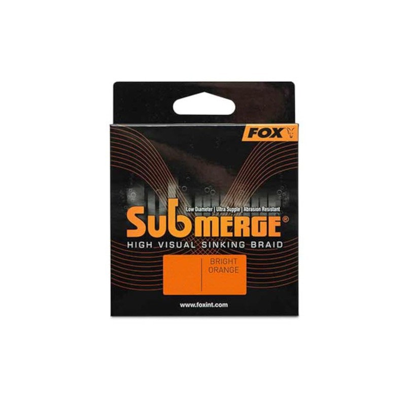 Fox Submerge Braided Fishing Line Sinking Orange 600 m 24.9