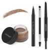 LAVONE Eyebrow Stamp Pencil Kit - Trio for Brows, Waterproof