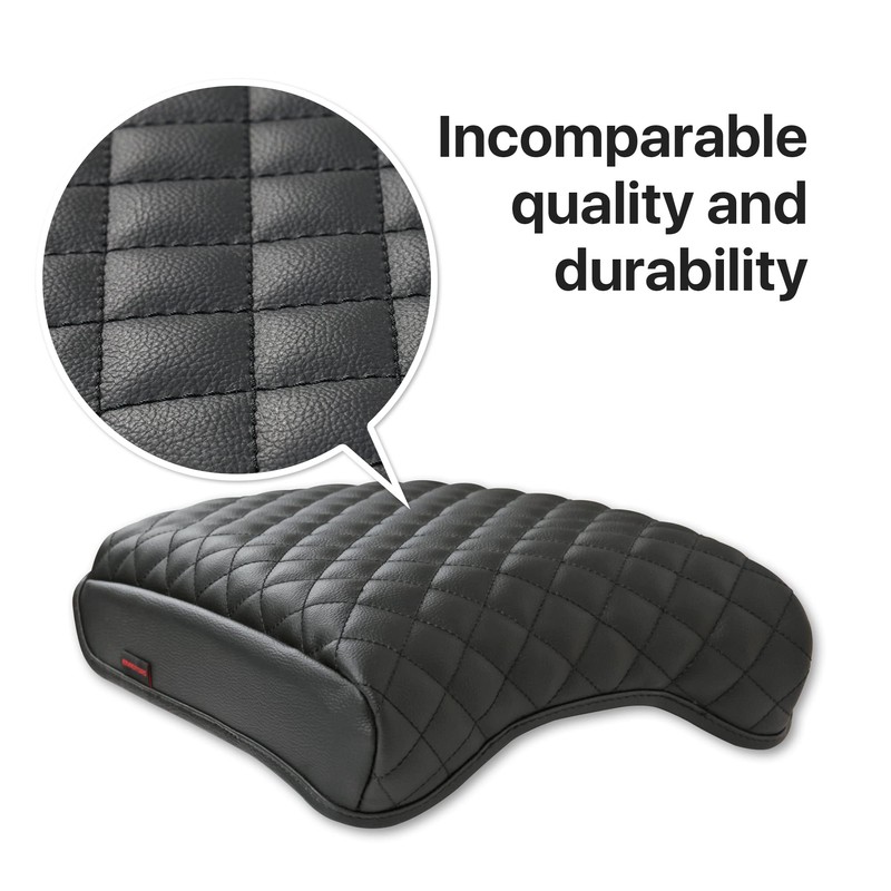KMMOTORS MDX(2014~2020) Center Console Cover, Armrest Cushion, Vegan Leather, Car
