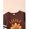 My First Thanksgiving Outfit Infant Baby Boy Letter Printed Romper