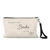 Bride Makeup Bag, Bridal Party Cosmetic Pouch, Hen Party Gifts,