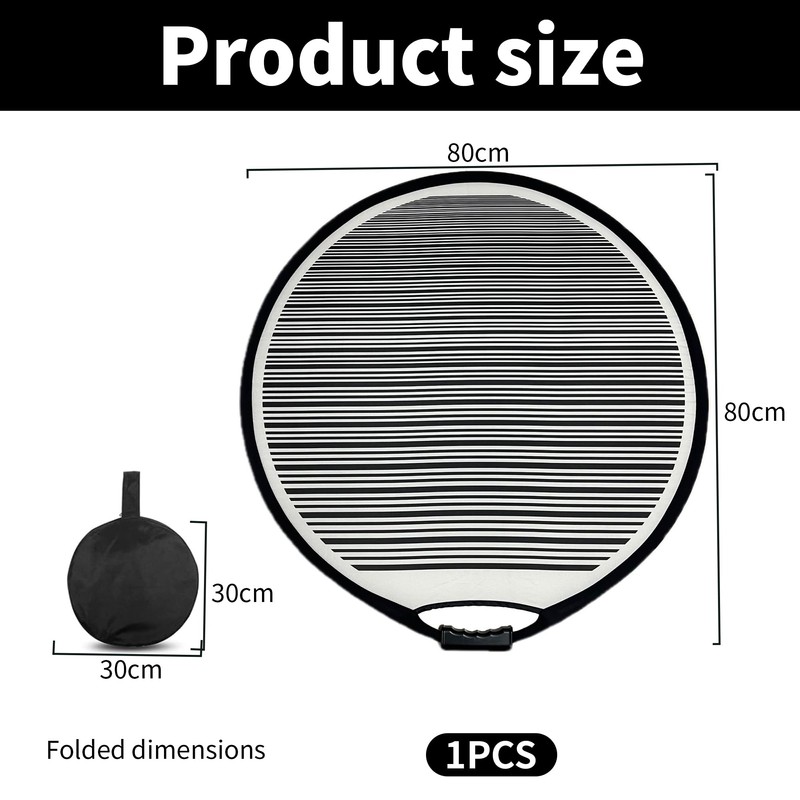 Dent Reflector Board, 80 cm, Foldable Striped Reflector, Car Line