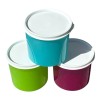 Tupperware New Tupperware Set of 3 Mini Canisters Bright Colors