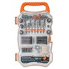 Truper MOTO-KIT-121, Juego de accesorios para herramienta rotativa, 121 piezas