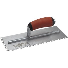 Flooring & Tiling Notched Trowel 1/4 X 3/16 V Lh