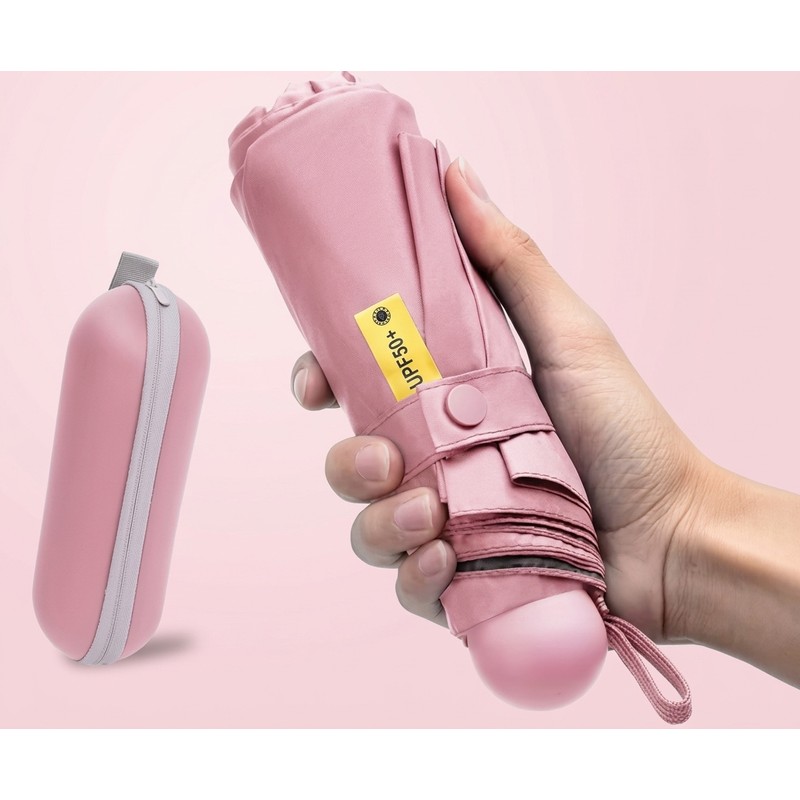Mini UV Protection Umbrella for Sunny and Rainy Days –