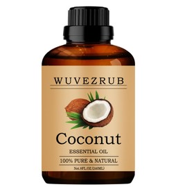 Wuvezrub Wuvezrub Coconut Essential Oil - Organic, Pure and Natural for Aromatherapy Diffuser - 240ML/8 Fl Oz