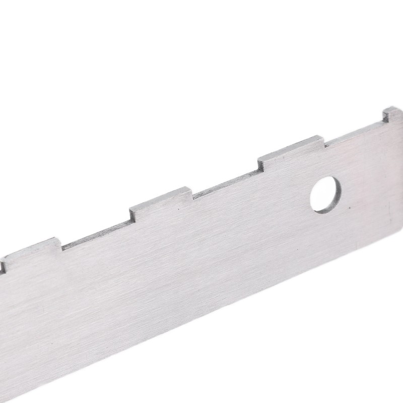 Guitar Neck Notched Ruler Aluminum Music Instrument Accessories for Electric