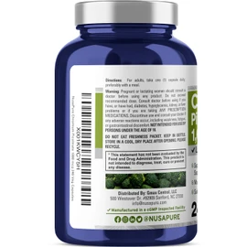 NusaPure Chromium Picolinate 1000mcg 240 Veggie Capsules (Non-GMO, Gluten Free)