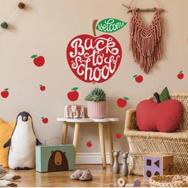 Back to School Apple Peel and Stick Wall Decals by RoomMates, RMK5522GM