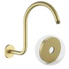 RANDOM S Shaped Shower Head Riser Pipe,Goose Neck Shower Arm