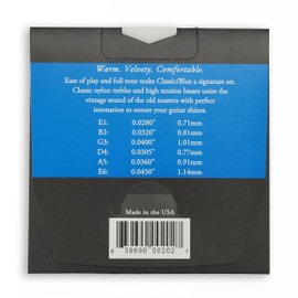 Augustine Strings Classic Blue - High Tension Classical Guitar Strings - The Original Nylon String - 2 Sets