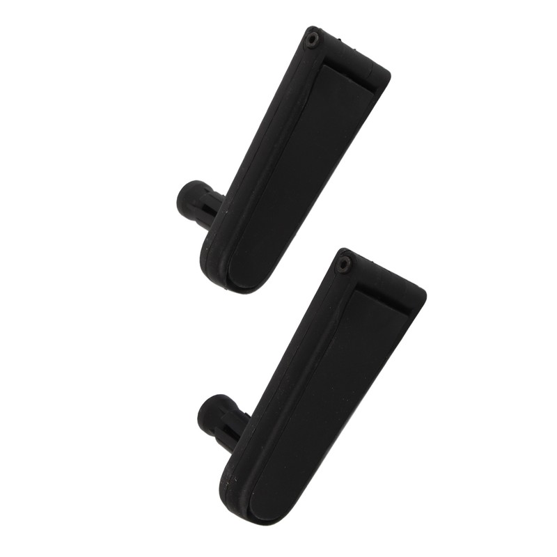 1 Pair Bike Rearview Mirror Plastic Handle Foldable 360 Degree