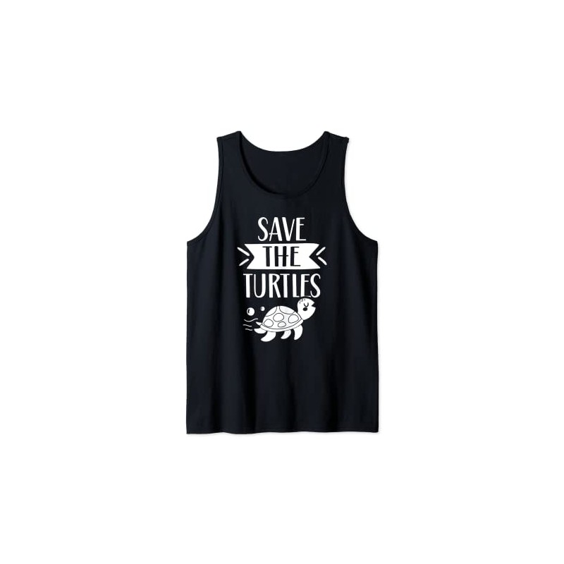 Save The Turtles Lover Turtle Animal Pet Tank Top