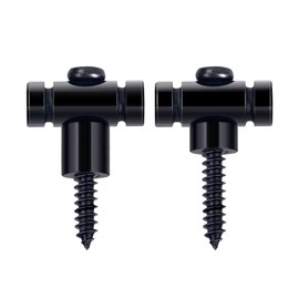 Banworks Guitar Roller, String Tree Roller, String Guides Holder for Tele, Telecaster, Strat, Stratocaster ST, Electric Guitar, 2 Pieces, JT/YXK-04 Black