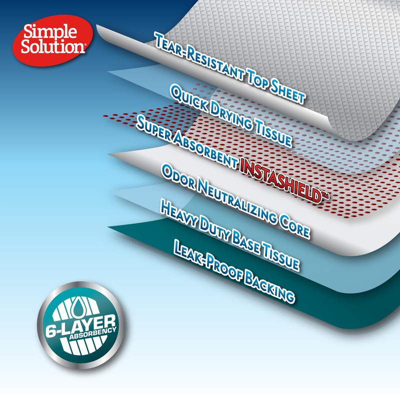 Simple Solution Training Pads, XL, xl
