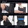 kerria.j (Yamabuki) Genuine Leather Wallet, Box-Shaped, Coin Case for Men,