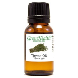 GreenHealth Thyme Essential Oil White 100% Pure 1/2oz (15ml)