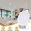LAMPHOME 6-Pack of 8-Inch Slim LED Recessed Anti-Glare Lights with