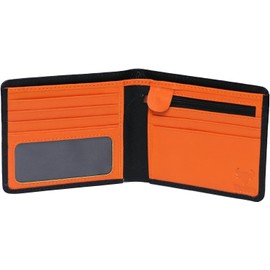 DIODORO Men Real Leather Credit Card Holder Wallet, Super Slim, RFID Protection, Great for Traveling