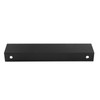 10 Pcs Finger Edge Pull Black Modern Aluminum Alloy 1mm