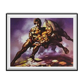 White Goodman Taking The Bull By The Horns Poster 11 x 17