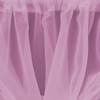 Plain Tasseled Voile Swags Net Curtains Voile Swag Valance Pelmet