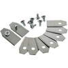 akku-net 9 x Replacement Blade / Cutting Blades (0.75 mm)